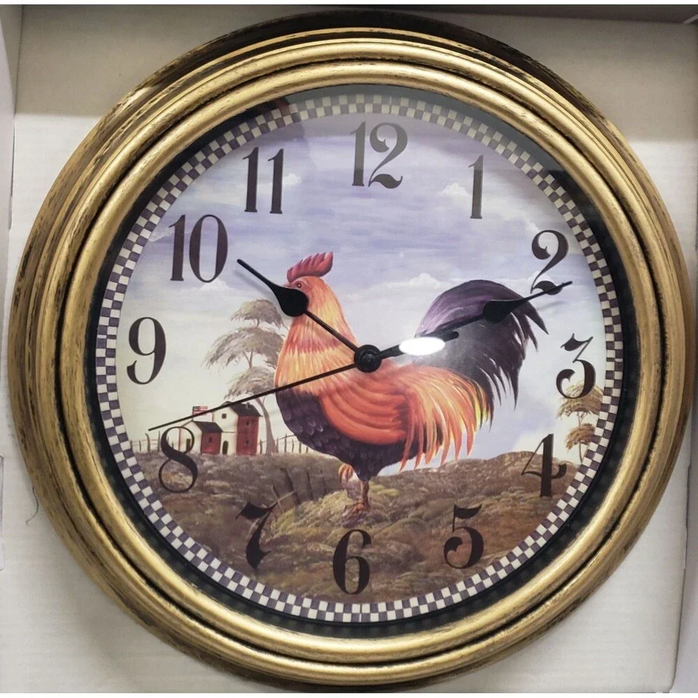 Plastic Kitchen Wall Clock, 12